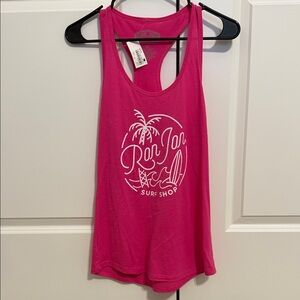 Ron Jon Surf Shop Pink Tank Top